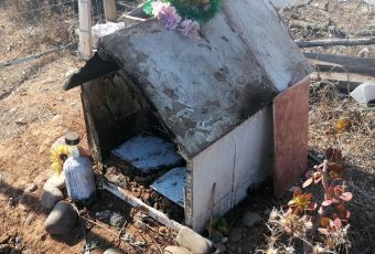 Queman animita en memoria de Nicole Saavedra a días de la preparación del juicio oral